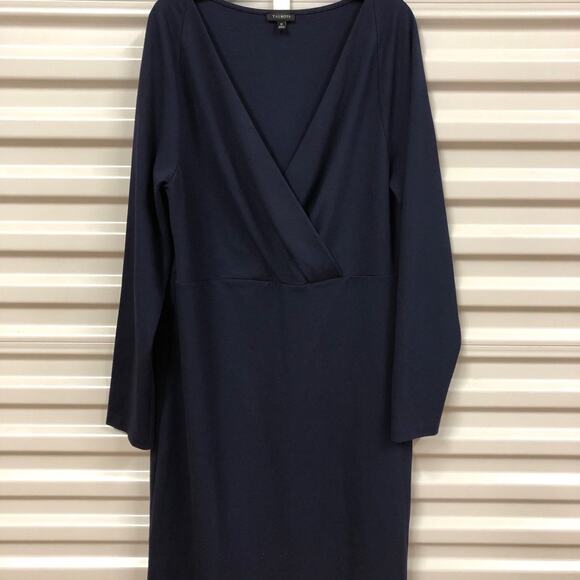 Talbots Navy Dress Size 14 - Picture 1 of 2